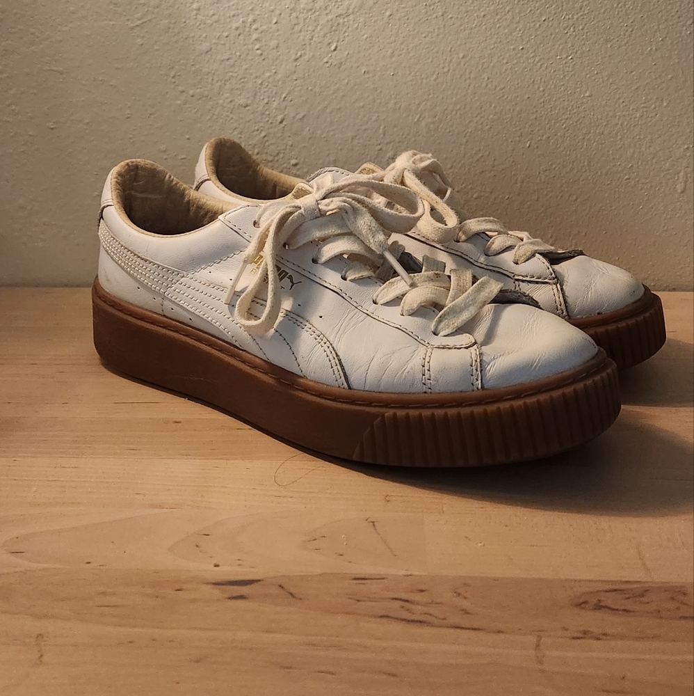 puma basket sneakers